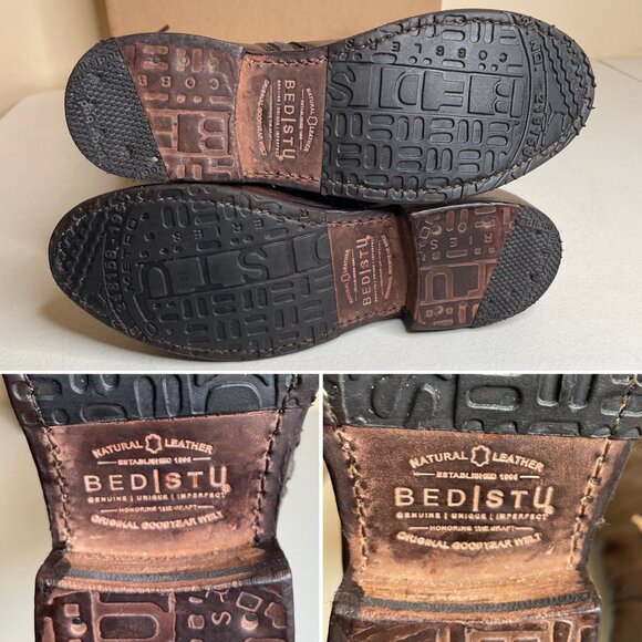 New BED STU Manchester Teak Glaze Riding Boots Size 7 - Picture 8 of 16